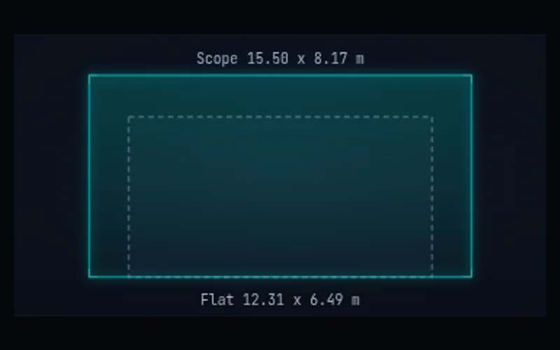 Kalkulacka projekcni vzdalenosti a throw ratio - XC tech